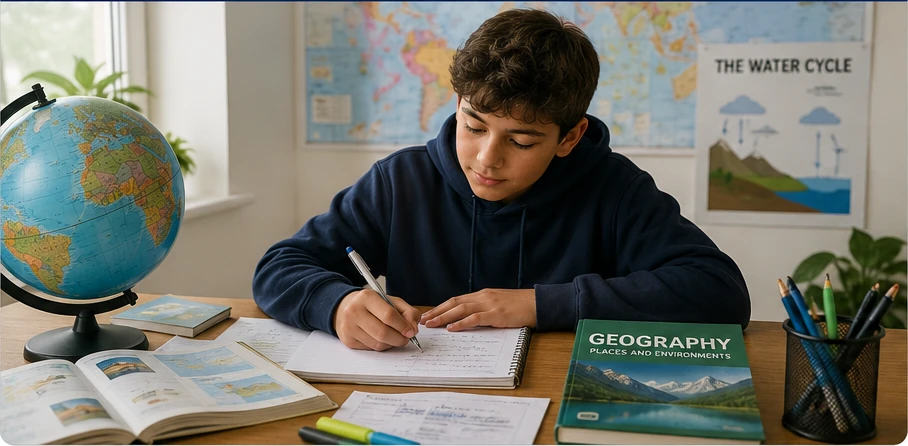 KS3 Geography Student | Home Study
